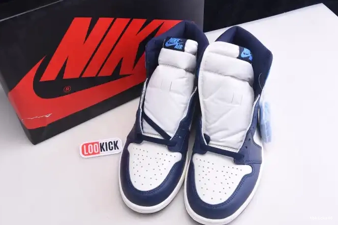 Reps TBkick Obsidian 1 Jordan 555088-140 Air OG Retro High 0606